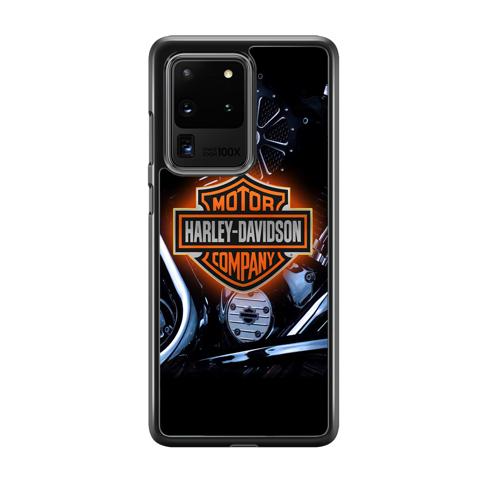 Harley Davidson Light Up The Engine Samsung Galaxy S20 Ultra Case