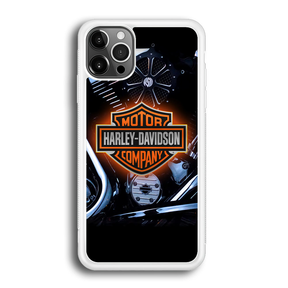 Harley Davidson Light Up The Engine iPhone 12 Pro Case