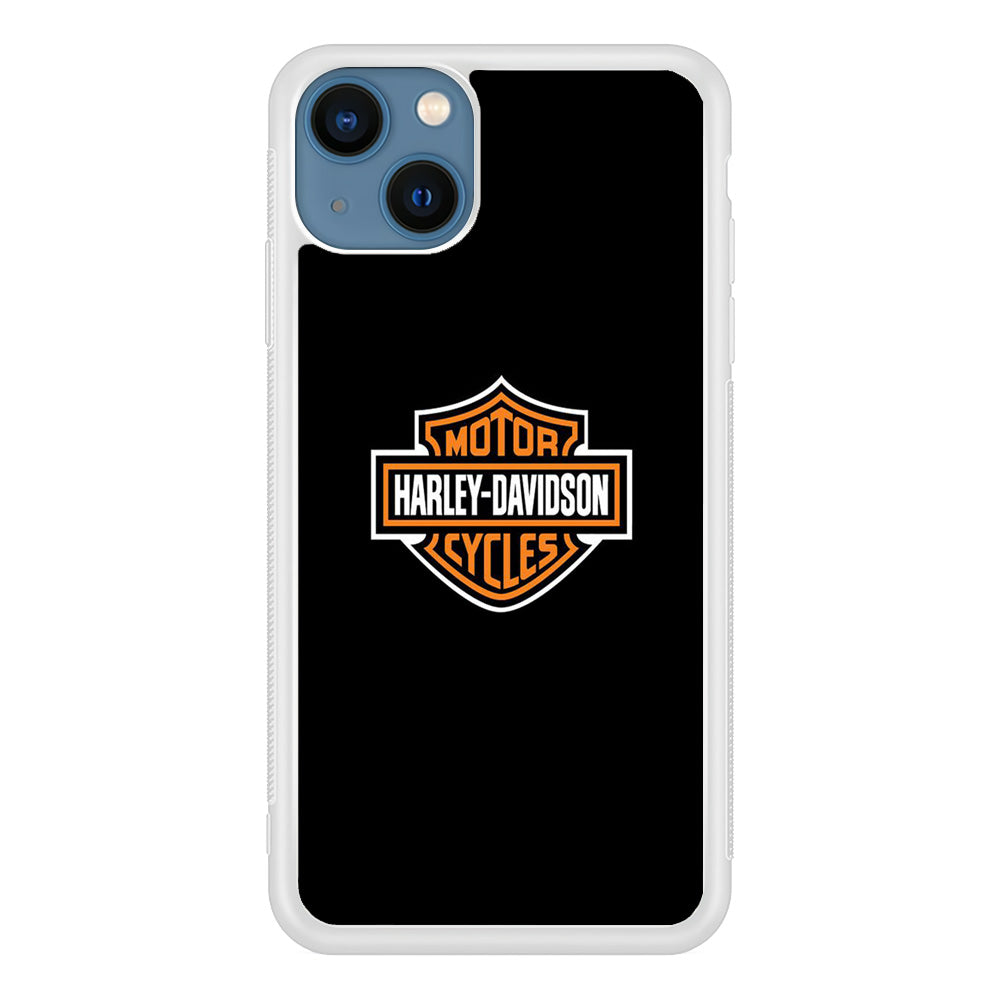 Harley Davidson Logo Black iPhone 13 Case