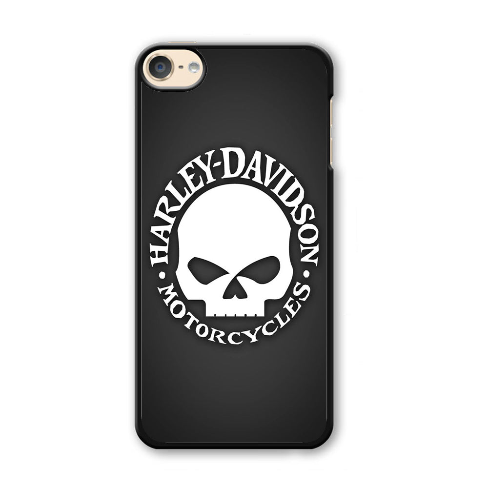 Harley Davidson Skull Grey iPod Touch 6 Case
