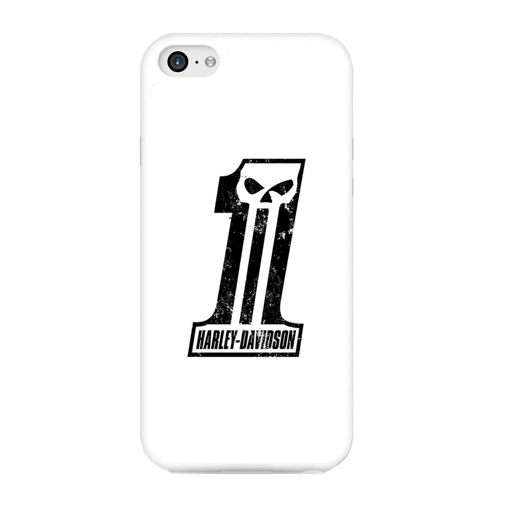 Harley Davidson White Number Skull iPhone 6 Plus | 6s Plus Case