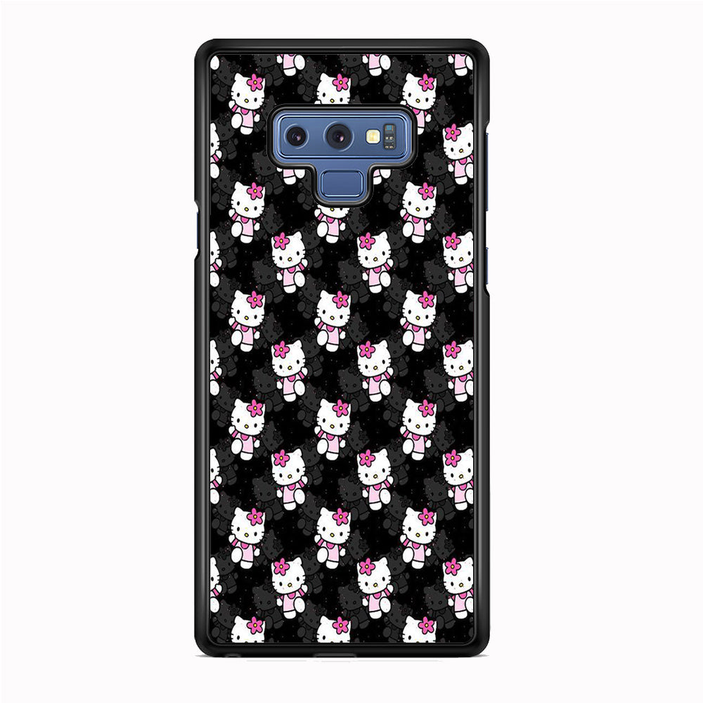 Hello Kitty Black Bland Winter Samsung Galaxy Note 9 Case