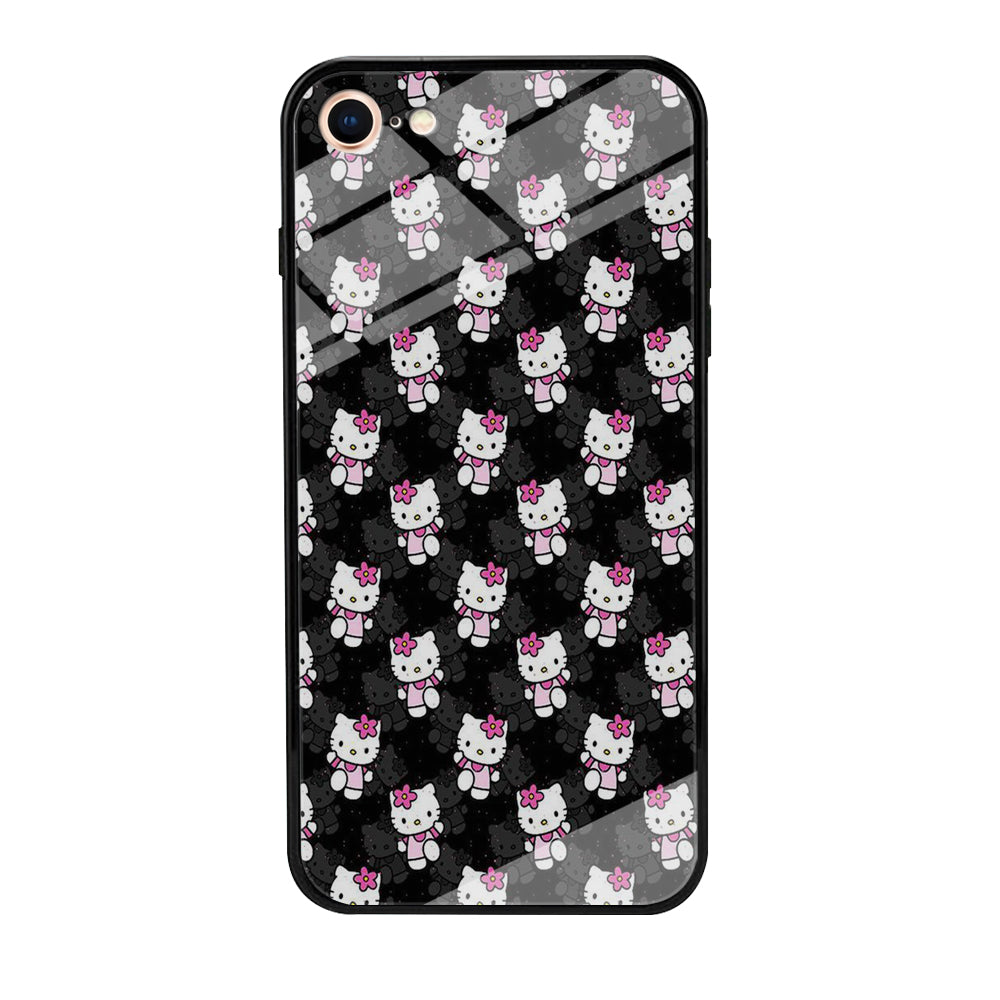 Hello Kitty Black Bland Winter iPhone 8 Case