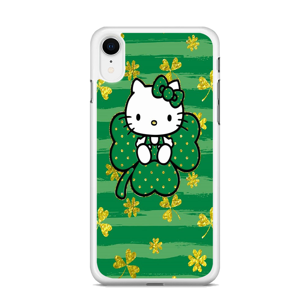 Hello Kitty Clover Green iPhone XR Case