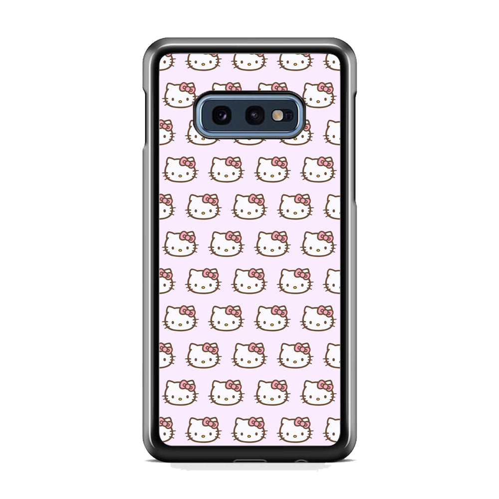 Hello Kitty Doodle Character Samsung Galaxy S10E Case