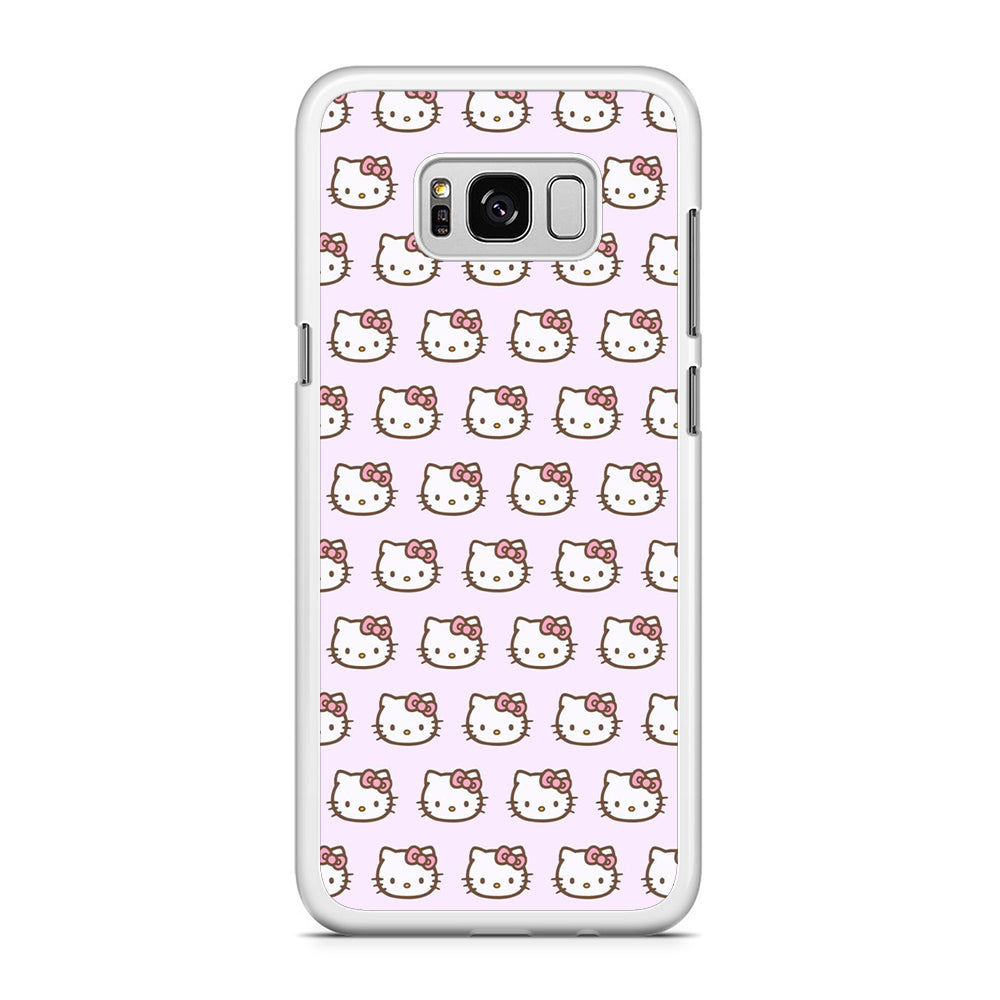 Hello Kitty Doodle Character Samsung Galaxy S8 Case