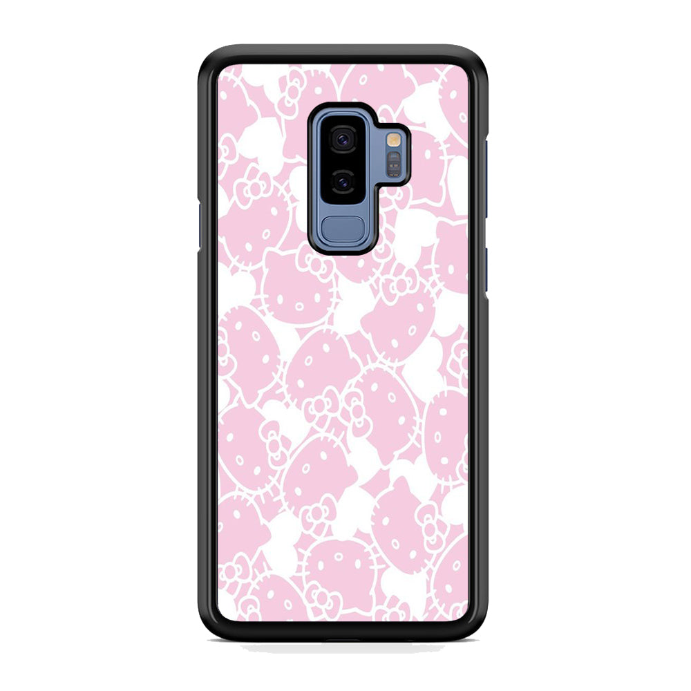 Hello Kitty Pink White Samsung Galaxy S9 Plus Case