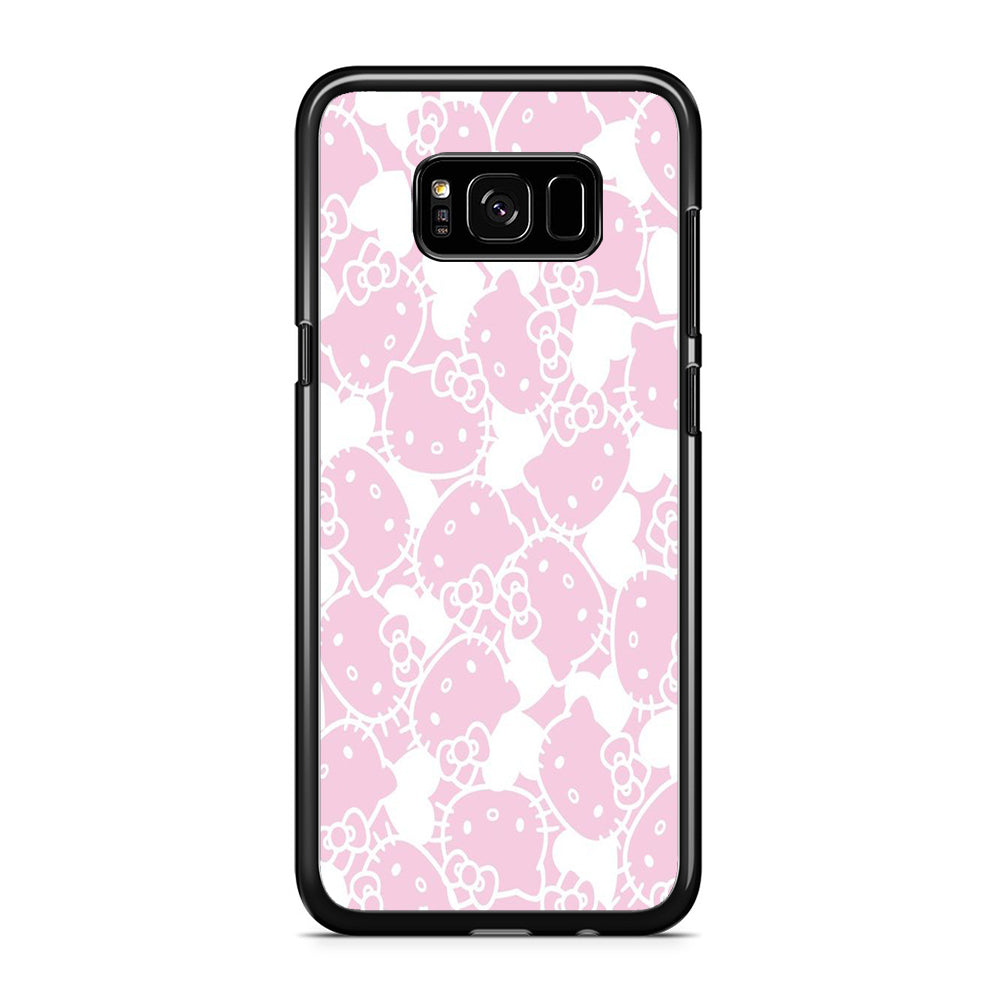 Hello Kitty Pink White Samsung Galaxy S8 Case