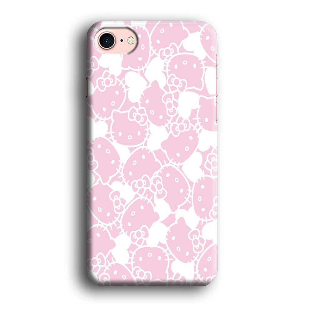 Hello Kitty Pink White iPhone 8 Case