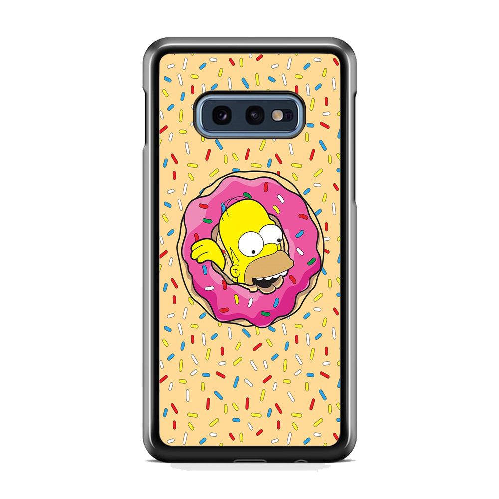 Homer Simpson Donut Dreams Samsung Galaxy S10E Case