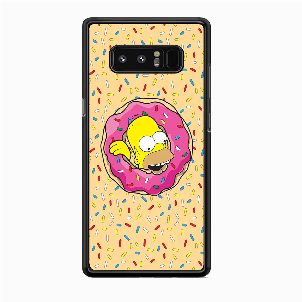 Homer Simpson Donut Dreams Samsung Galaxy Note 8 Case