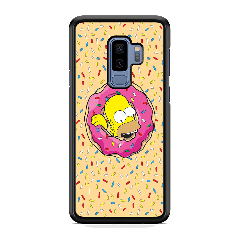 Homer Simpson Donut Dreams Samsung Galaxy S9 Plus Case