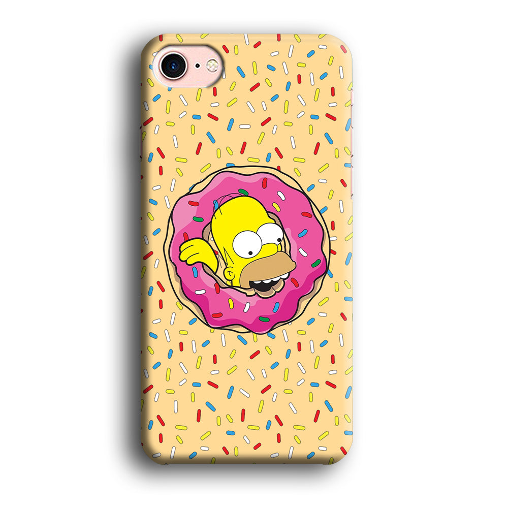 Homer Simpson Donut Dreams iPhone 8 Case