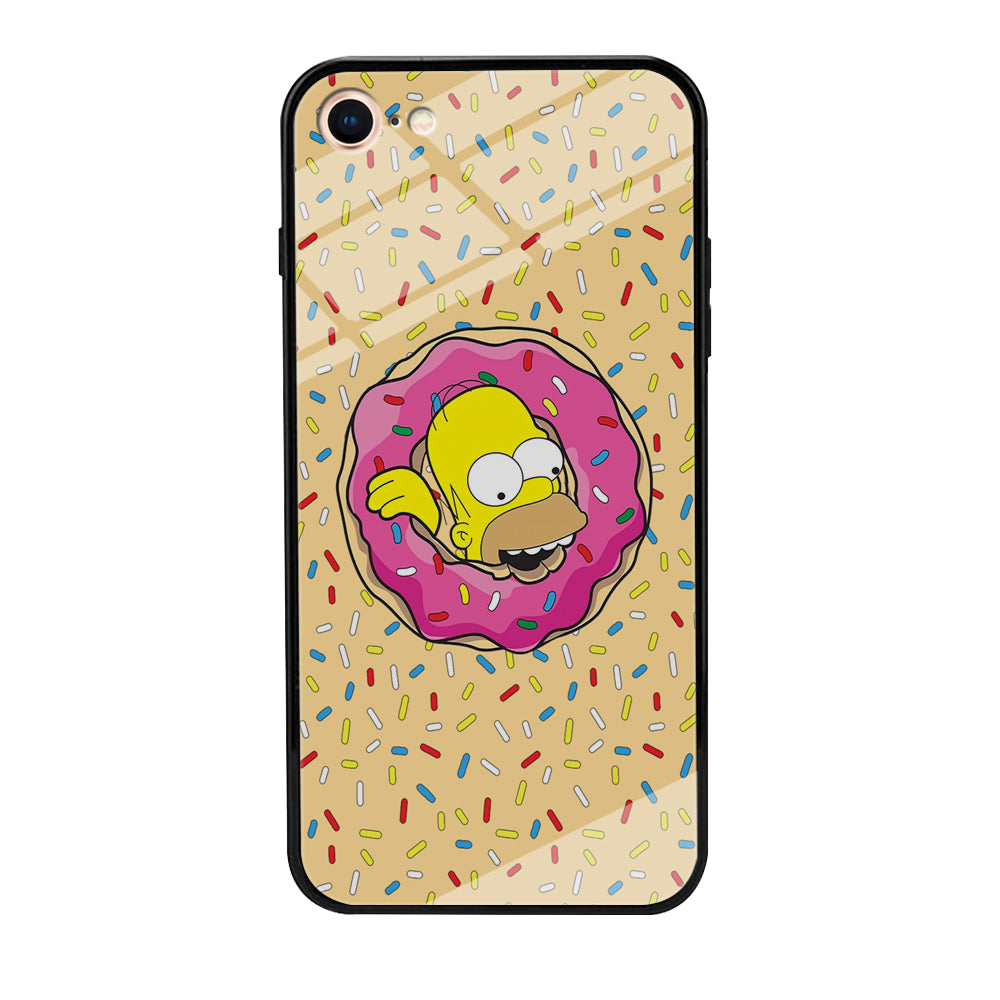 Homer Simpson Donut Dreams iPhone 8 Case