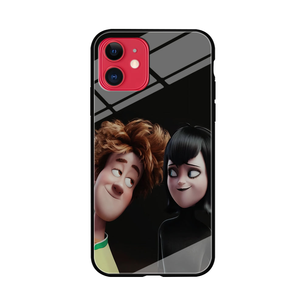 Hotel Transylvania Couple iPhone 11 Case Tempered Glass Case