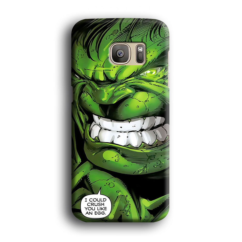 Hulk Angry Samsung Galaxy S7 Edge Case 3D Case
