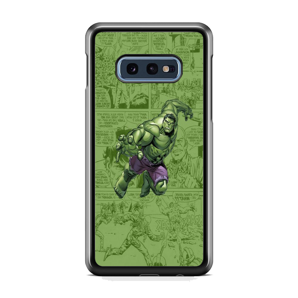 Hulk Comic Samsung Galaxy S10E Case