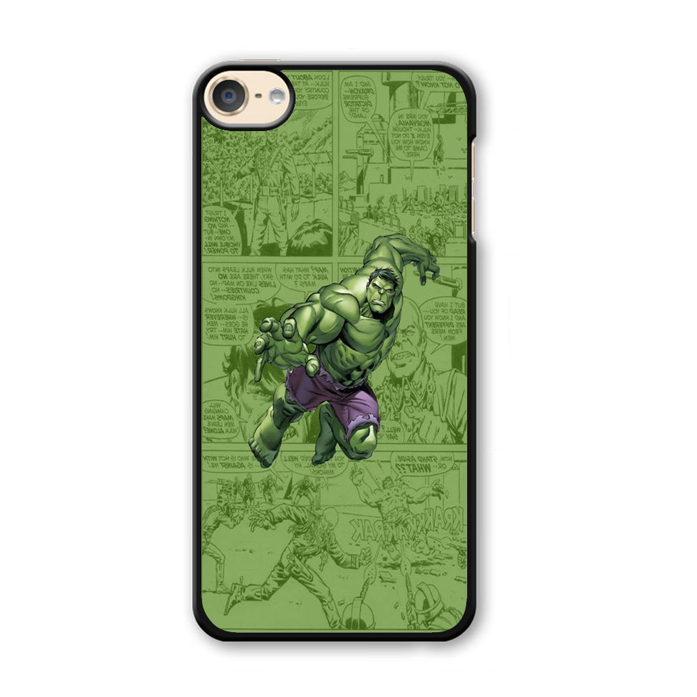Hulk Comic iPod Touch 6 Case - Carneyforia