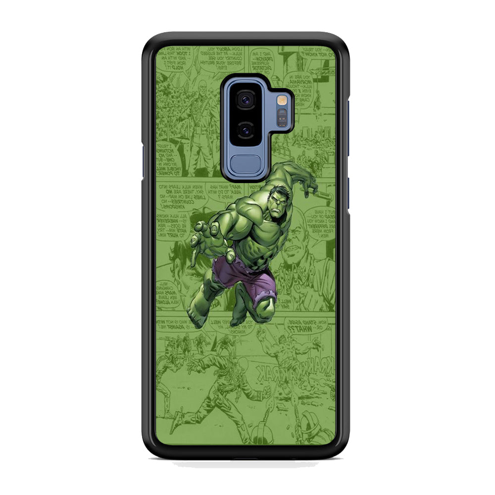 Hulk Comic Samsung Galaxy S9 Plus Case