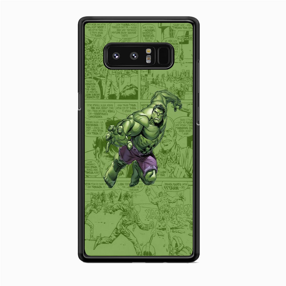 Hulk Comic Samsung Galaxy Note 8 Case