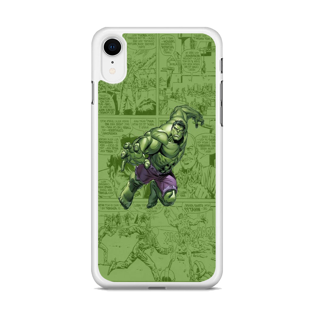 Hulk Comic iPhone XR Case