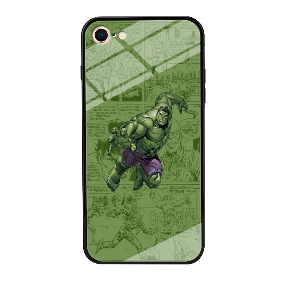 Hulk Comic iPhone 8 Case