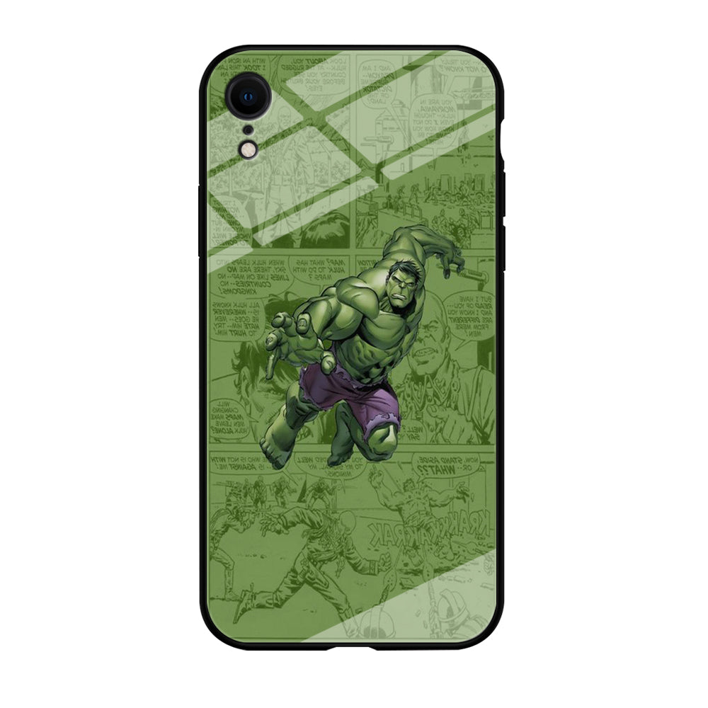 Hulk Comic iPhone XR Case