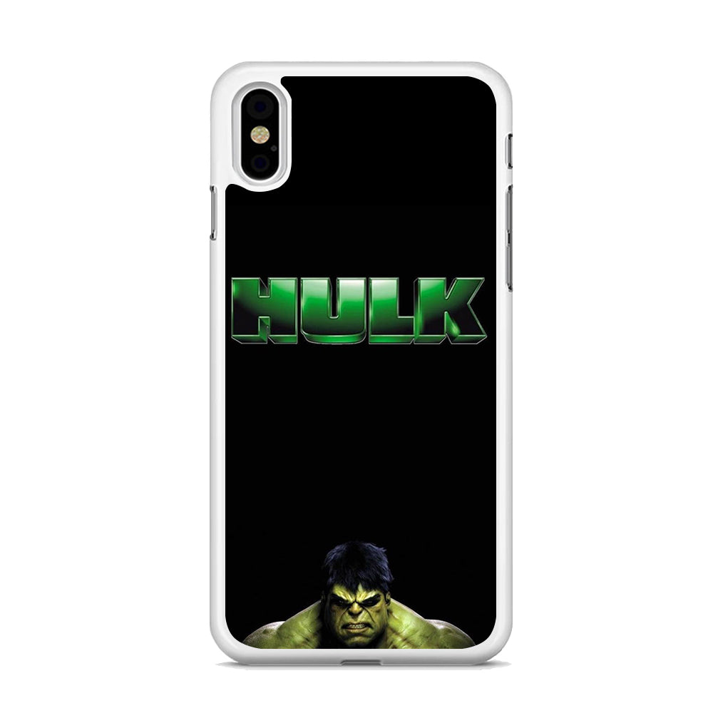 Hulk Neon Logo iPhone XS MAX Case