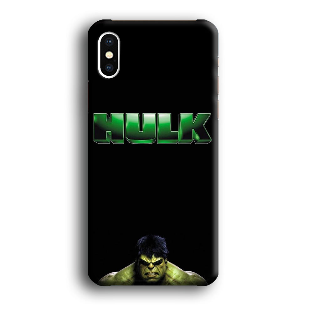Hulk Neon Logo iPhone XS MAX Case