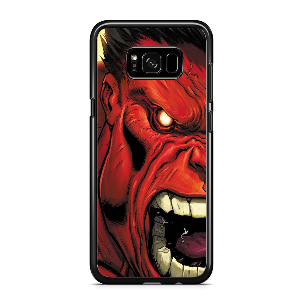 Hulk Red Half Face Samsung Galaxy S8 Case
