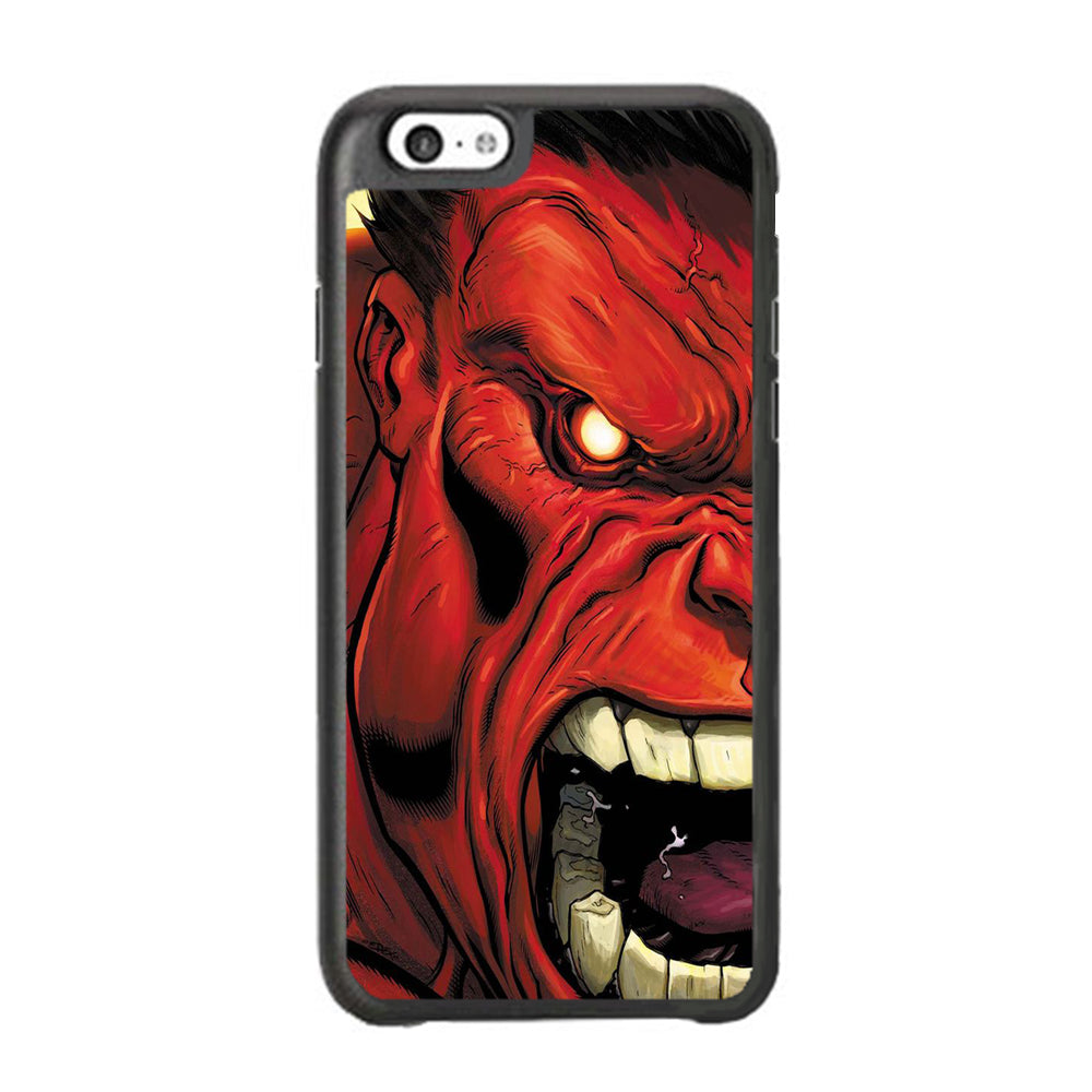 Hulk Red Half Face iPhone 6 Plus | 6s Plus Case