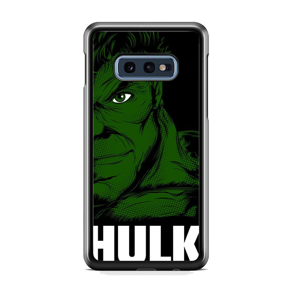 Hulk Word Cool Face Samsung Galaxy S10E Case