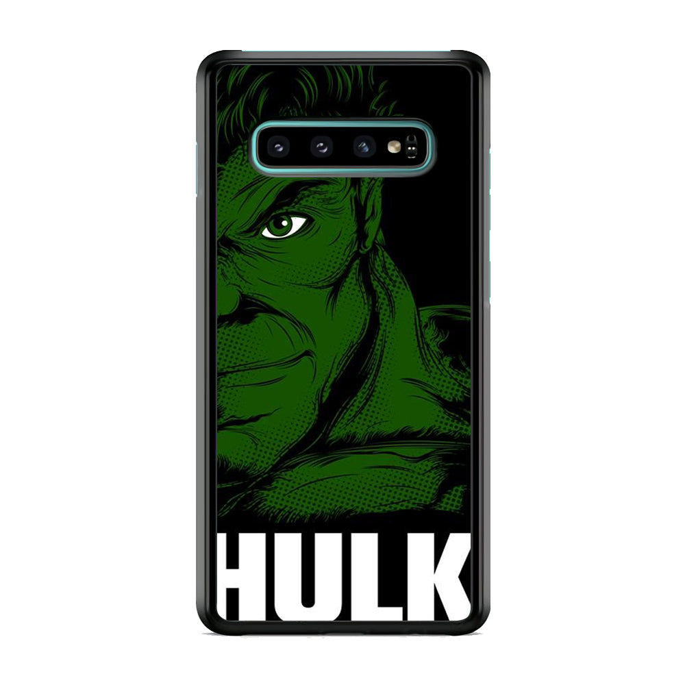 Hulk Word Cool Face Samsung Galaxy S10 Case
