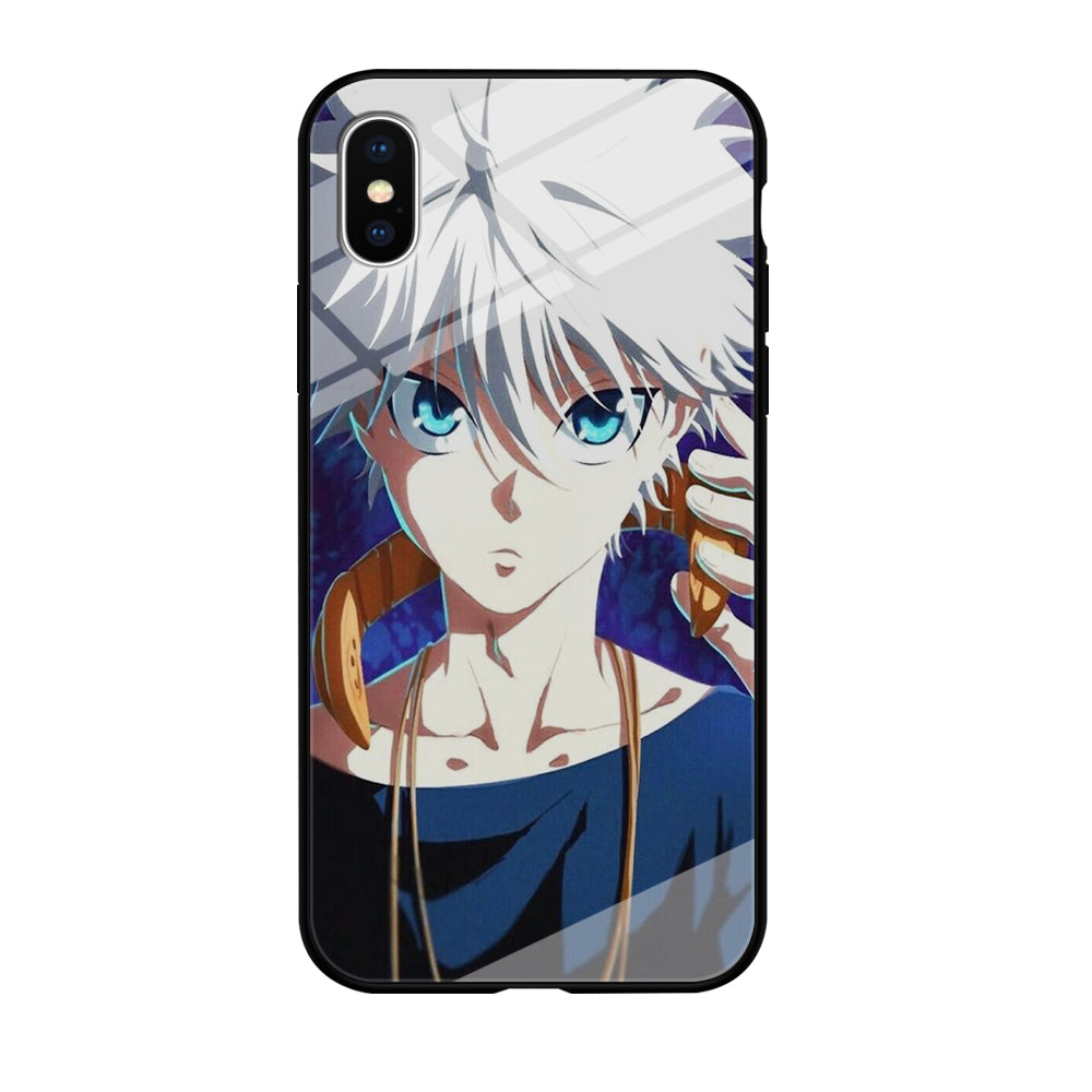 Hunter X Hunter Killua Close Up iPhone XS MAX Case