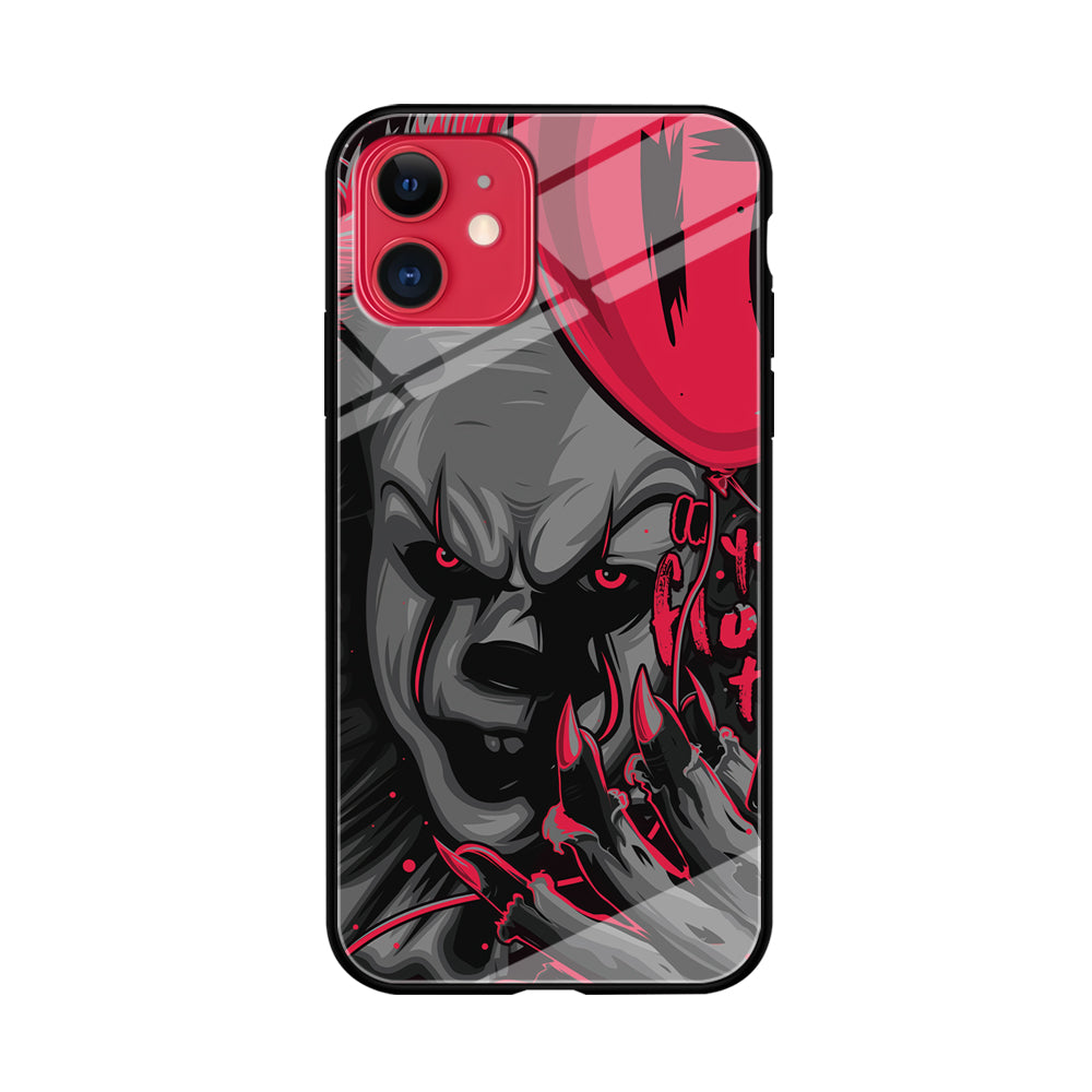 IT Face Art iPhone 11 Case Tempered Glass Case
