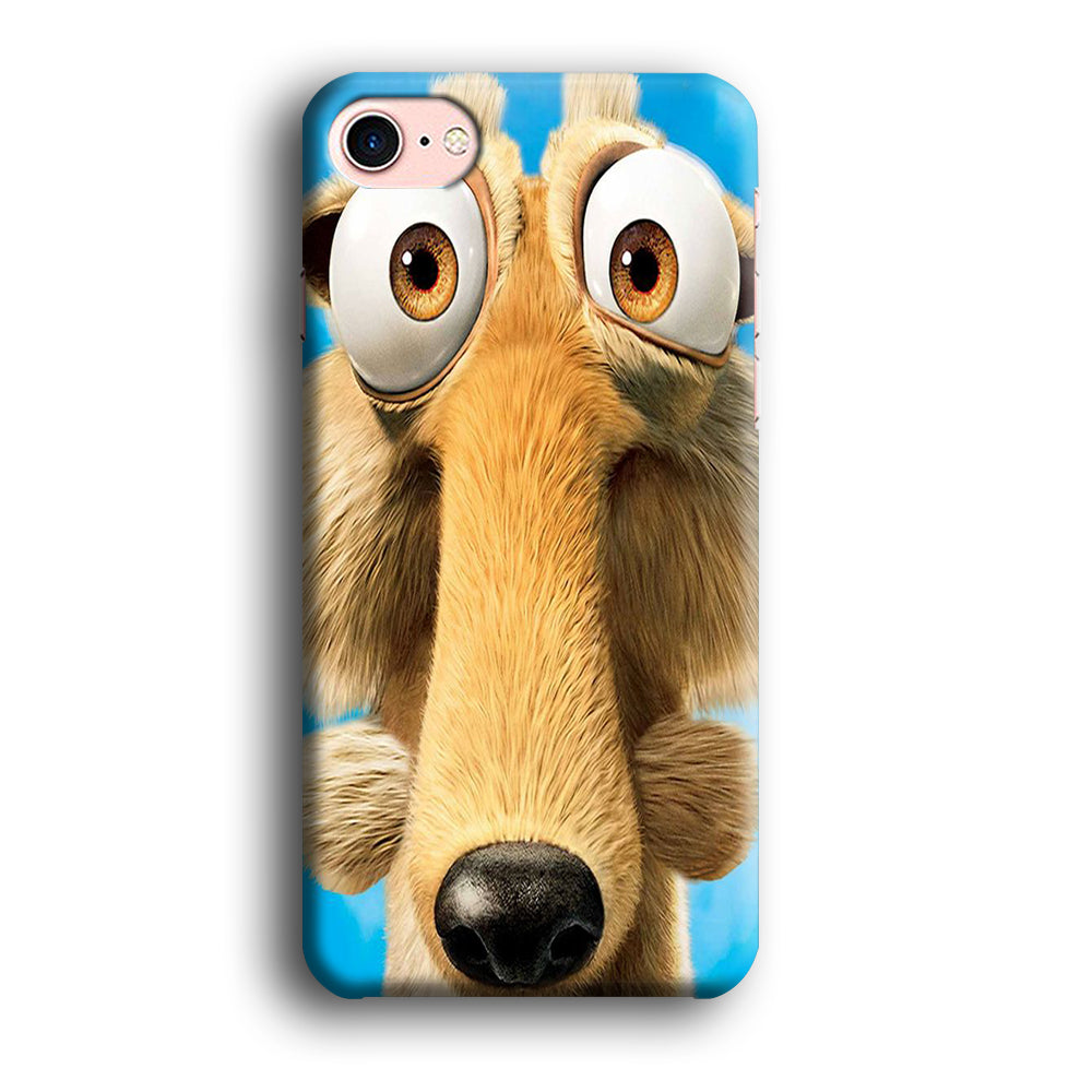 Ice Age Scrat Close Up iPhone 8 Case