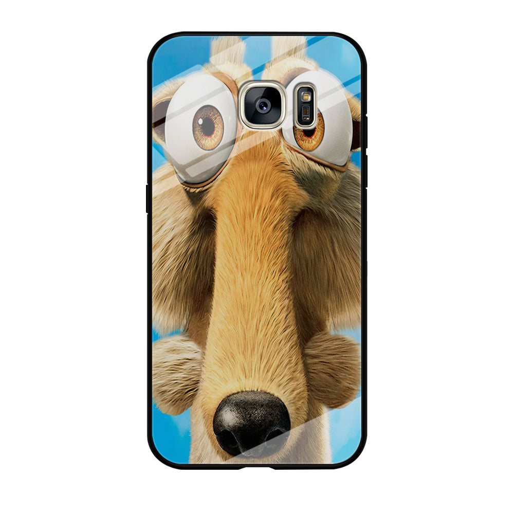 Ice Age Scrat Close Up Samsung Galaxy S7 Edge Case