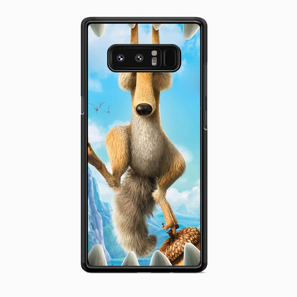 Ice Age Scrat In Front On The Mouth Samsung Galaxy Note 8 Case