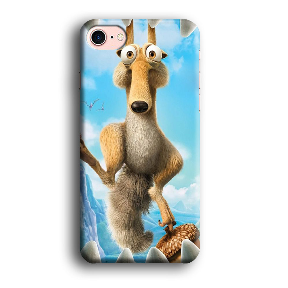 Ice Age Scrat In Front On The Mouth iPhone 8 Case