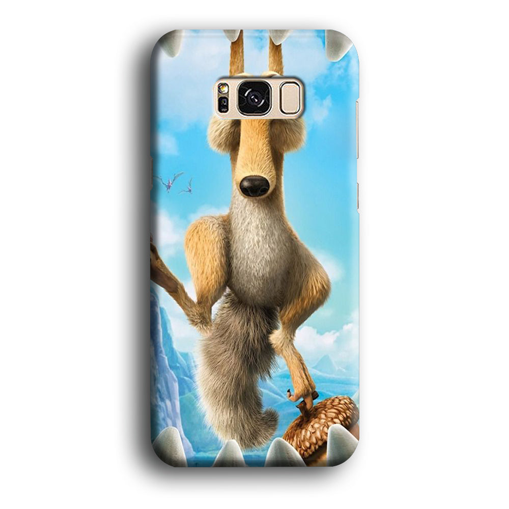 Ice Age Scrat In Front On The Mouth Samsung Galaxy S8 Case