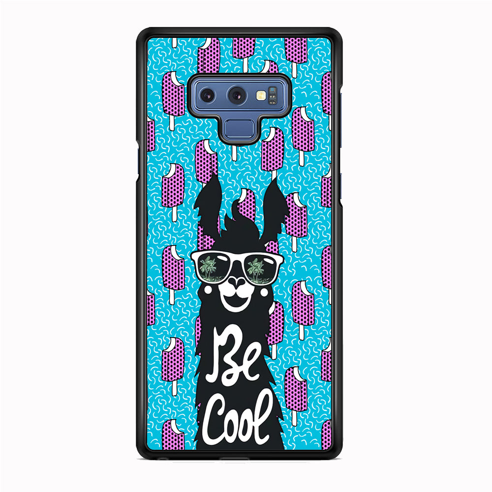 Ilama, Be Cool with Ice Cream Samsung Galaxy Note 9 Case