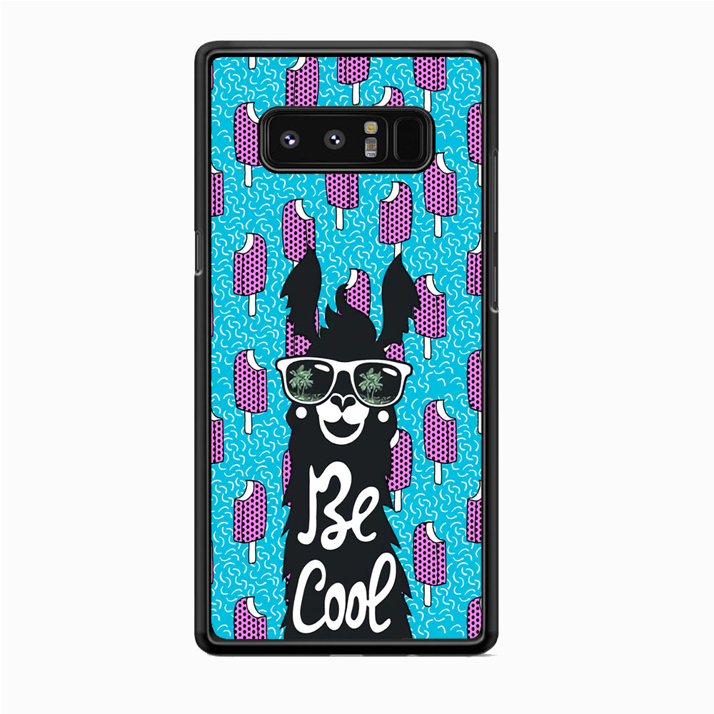 Ilama, Be Cool with Ice Cream Samsung Galaxy Note 8 Case