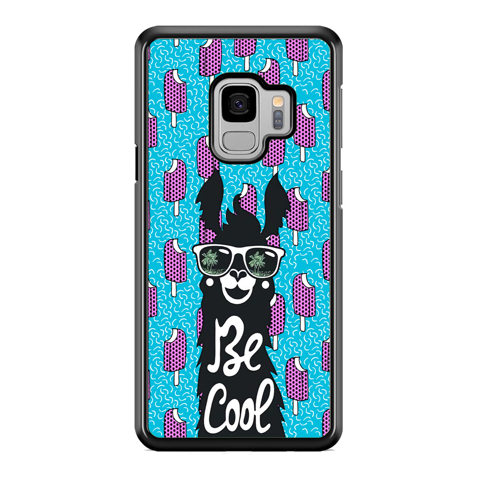Ilama, Be Cool with Ice Cream Samsung Galaxy S9 Case