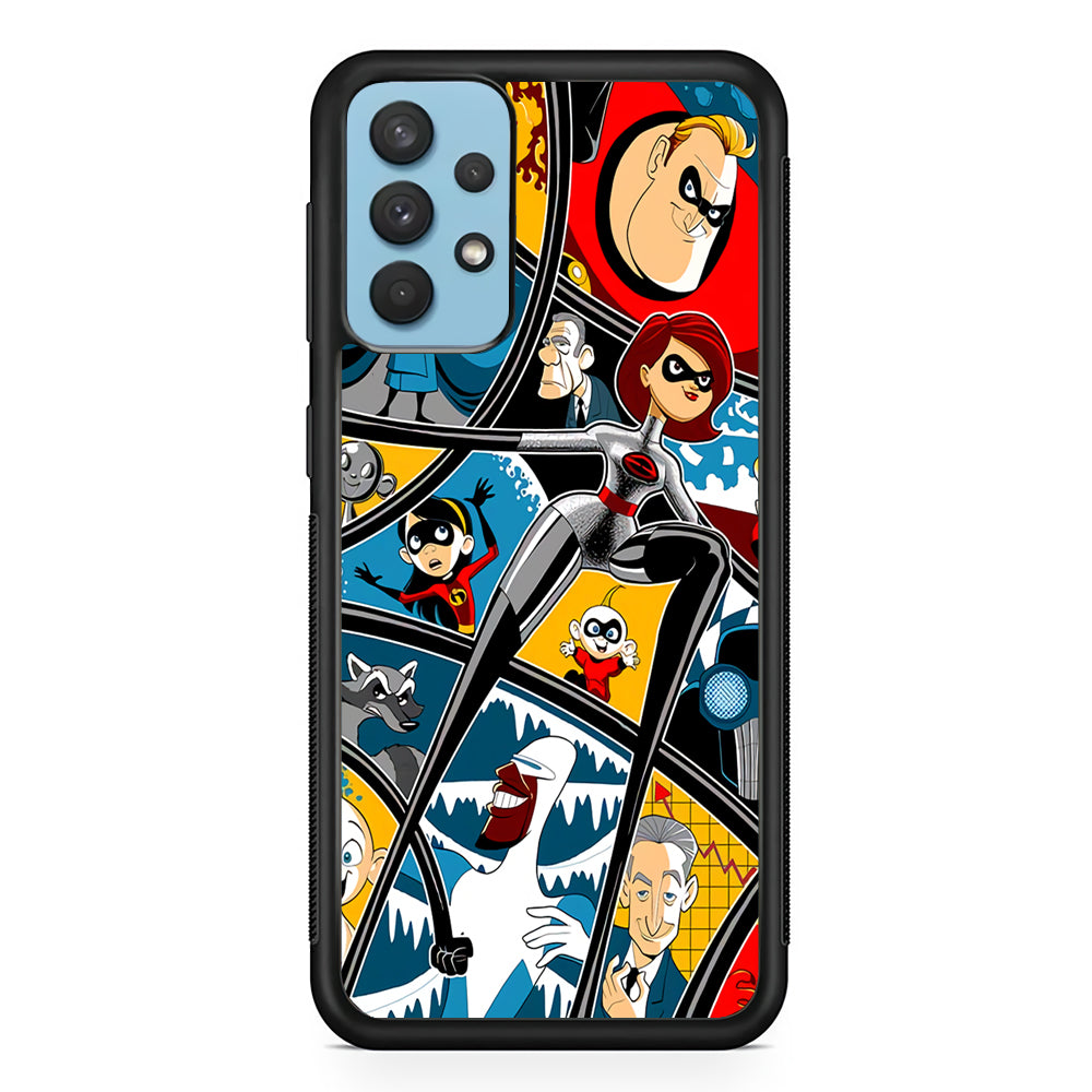 Incredibles Action Moment Samsung Galaxy A32 Case