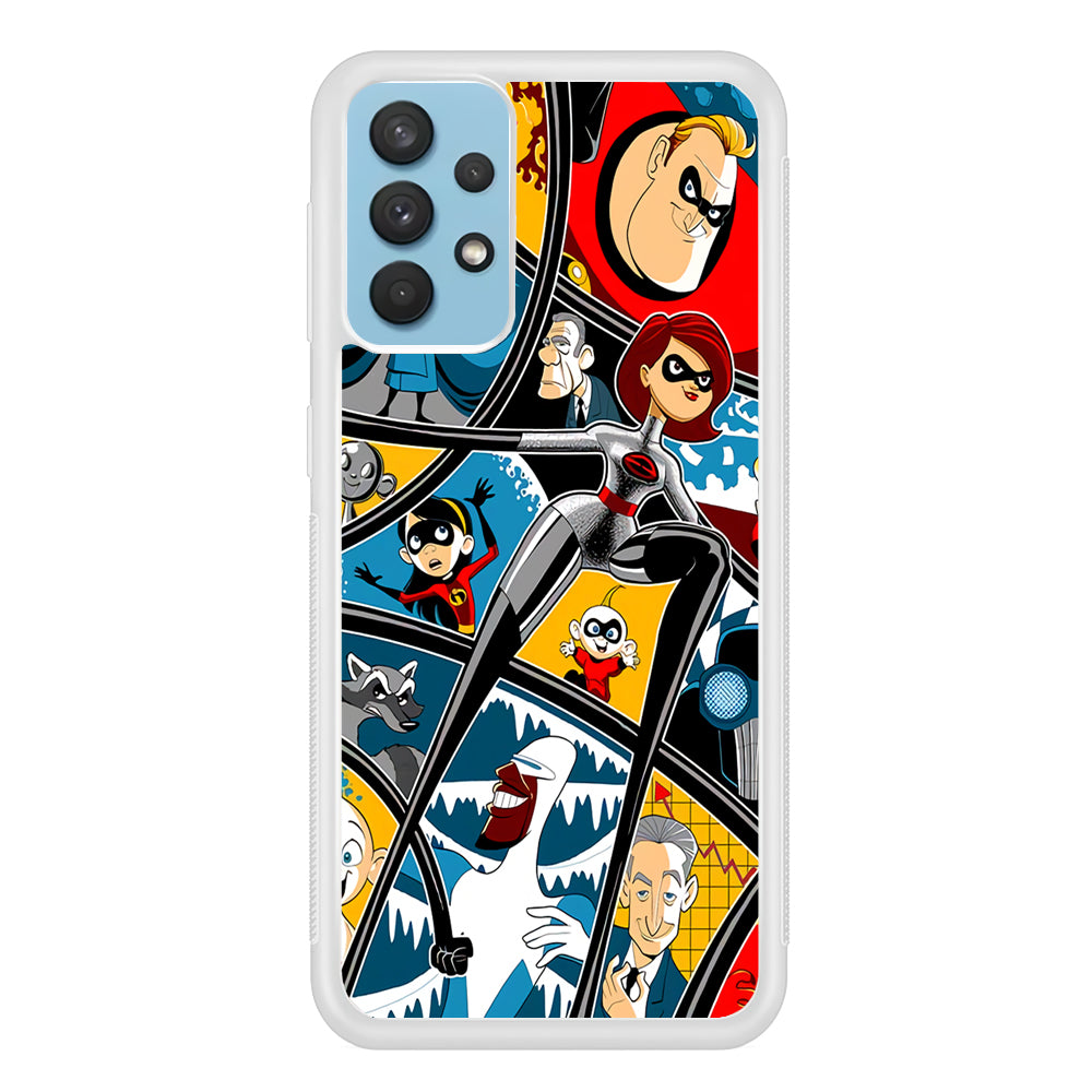 Incredibles Action Moment Samsung Galaxy A32 Case