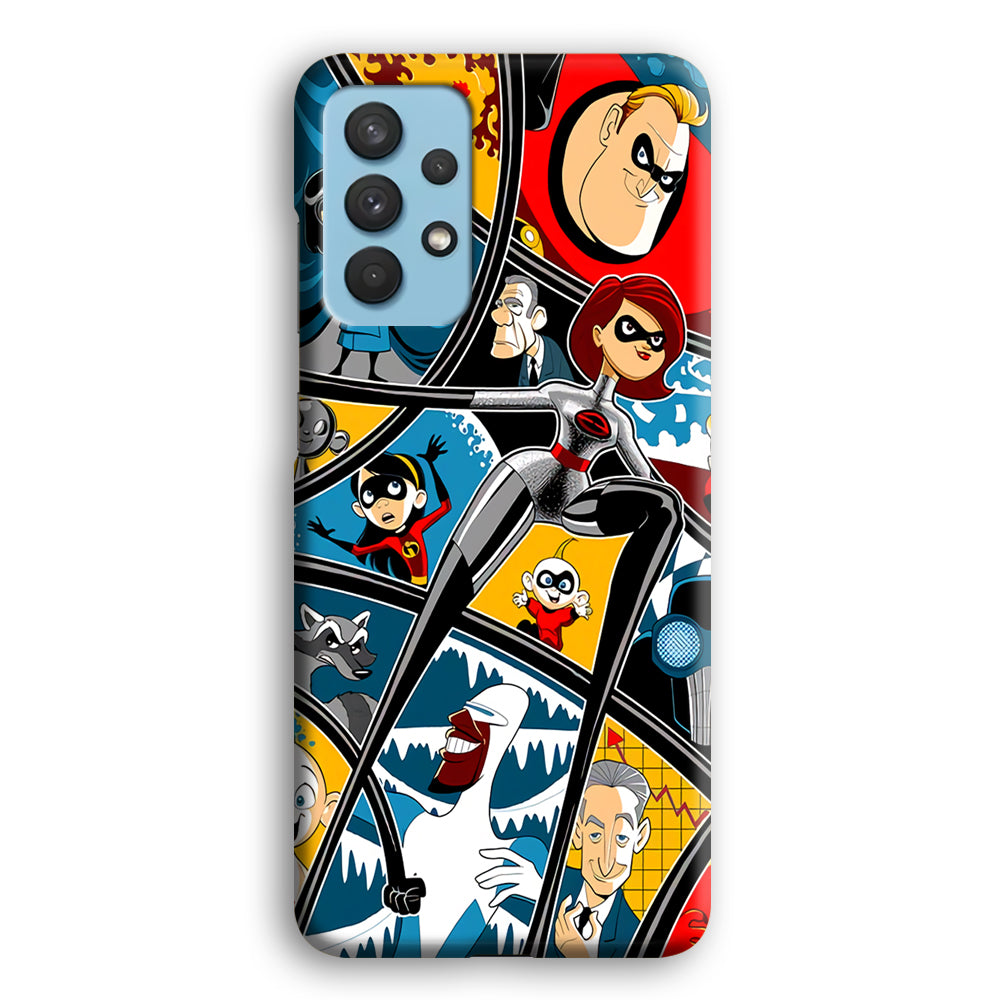 Incredibles Action Moment Samsung Galaxy A32 Case