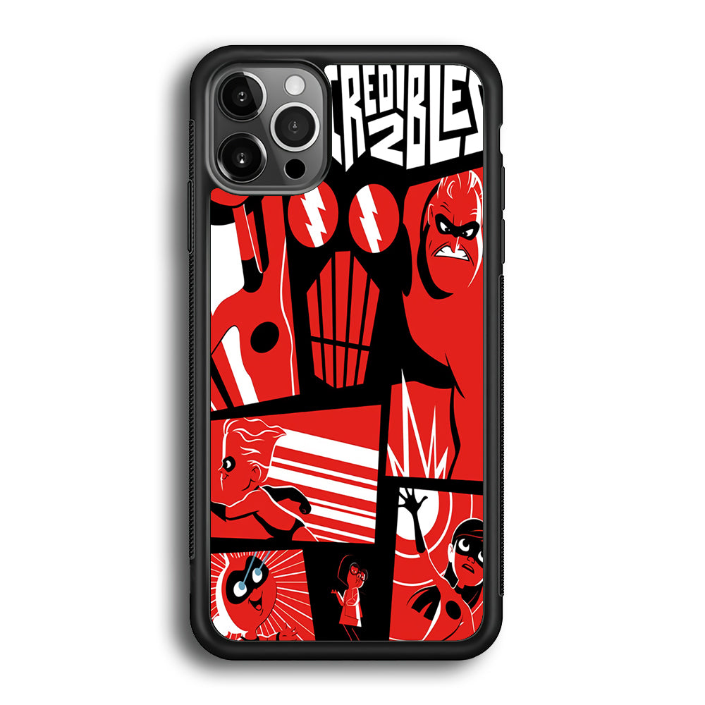 Incredibles Frame Red iPhone 12 Pro Max Case