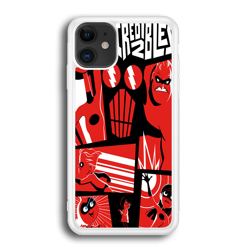Incredibles Frame Red iPhone 12 Case