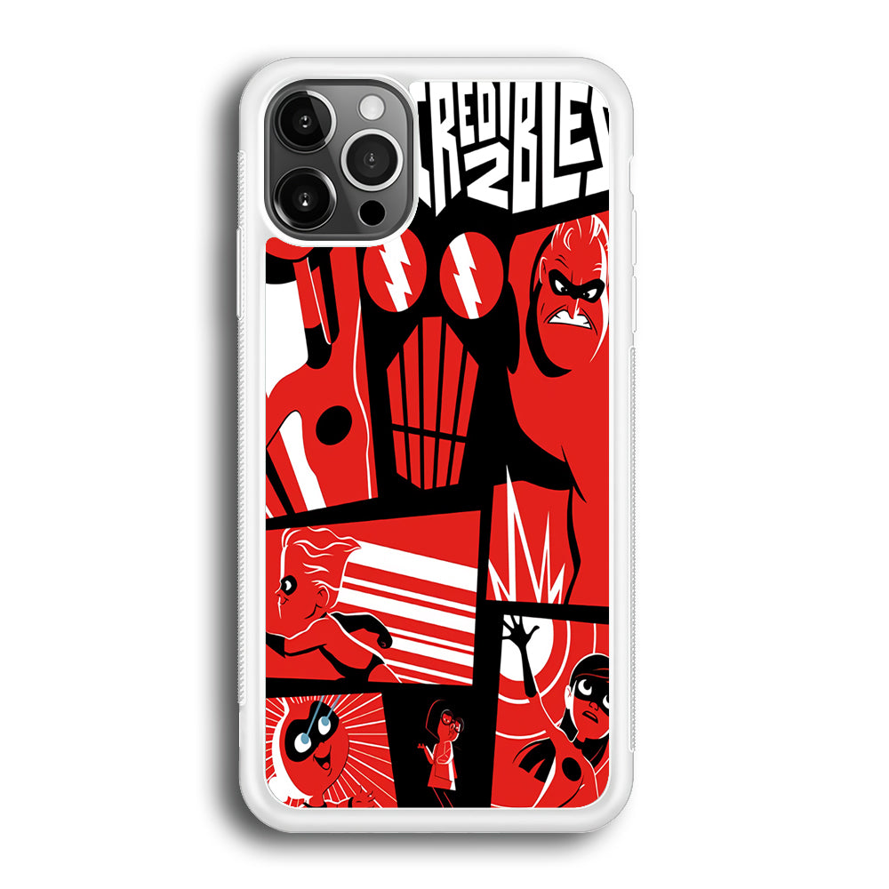 Incredibles Frame Red iPhone 12 Pro Max Case