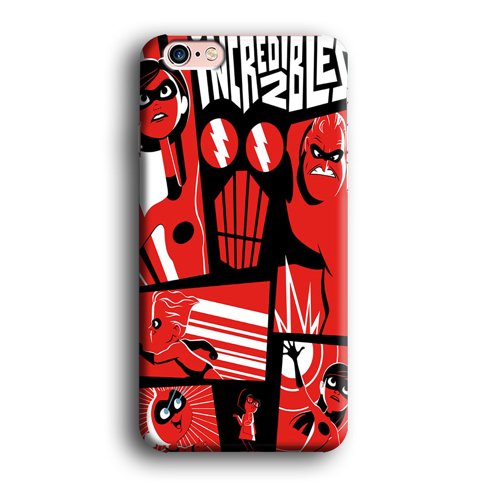 Incredibles Frame Red iPhone 6 Plus | 6s Plus Case